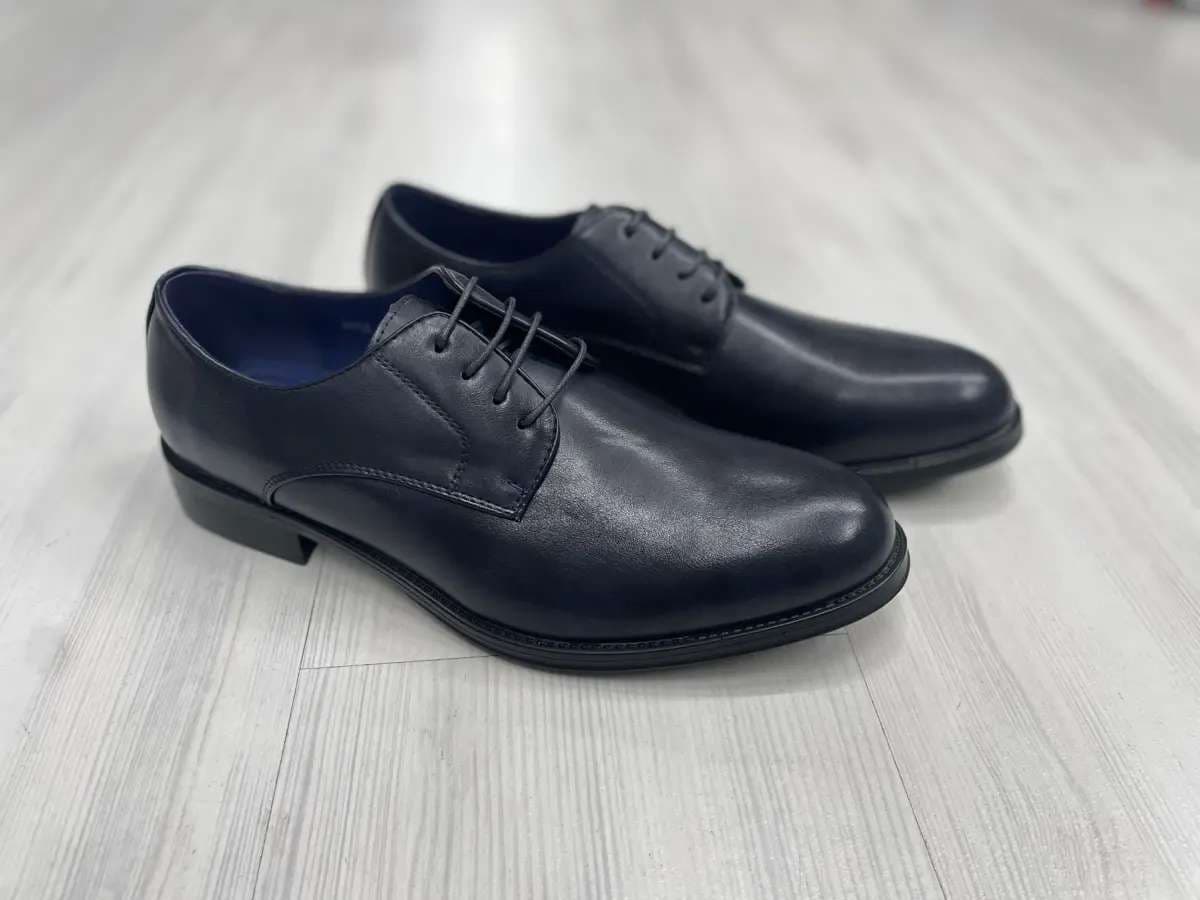 GIANNI Scarpe Eleganti Stringate Uomo Blu - 6