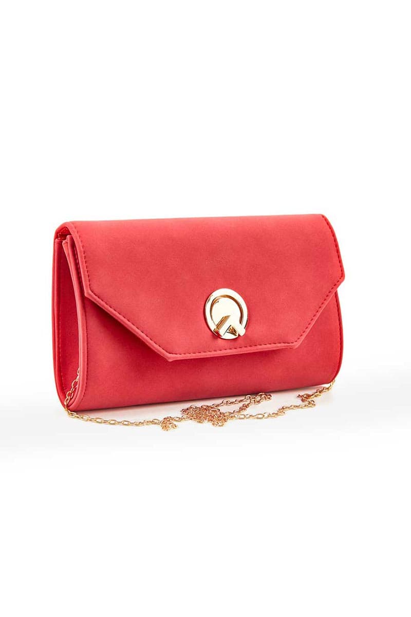 Pochette rigida in camoscio - 4