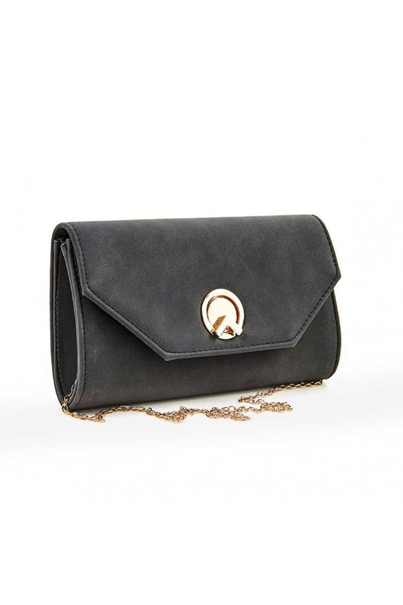 Pochette rigida in camoscio - 2