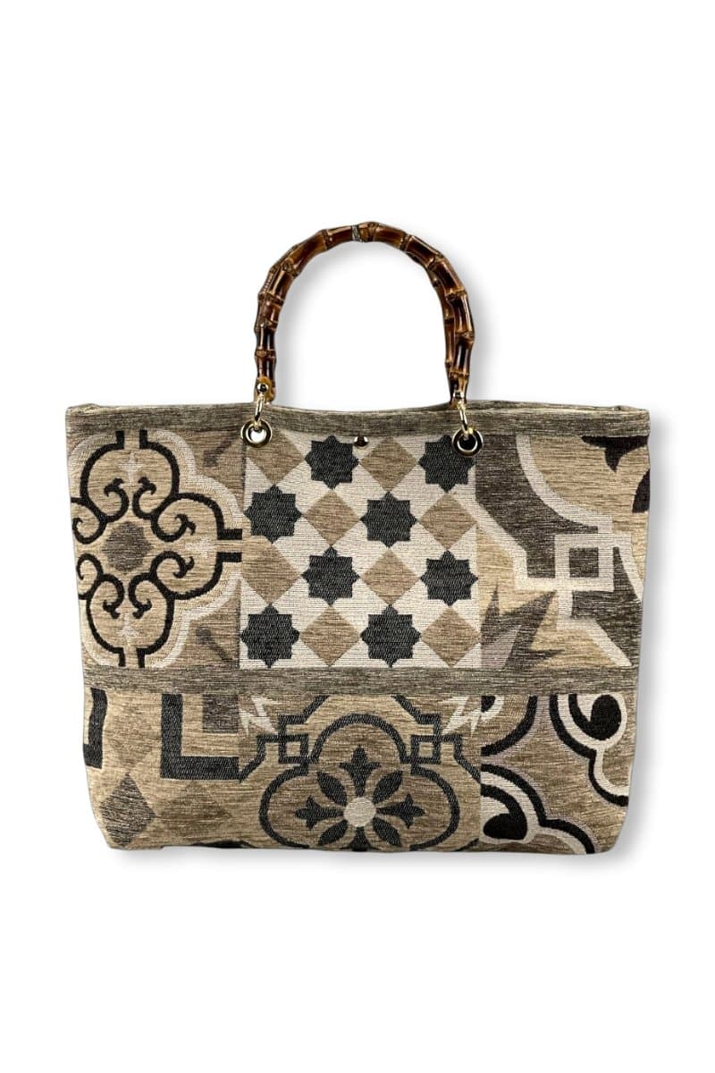 LECLAF | Borsa damascata - 9