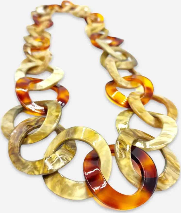 LECLAF | Collana lunga resina - 3