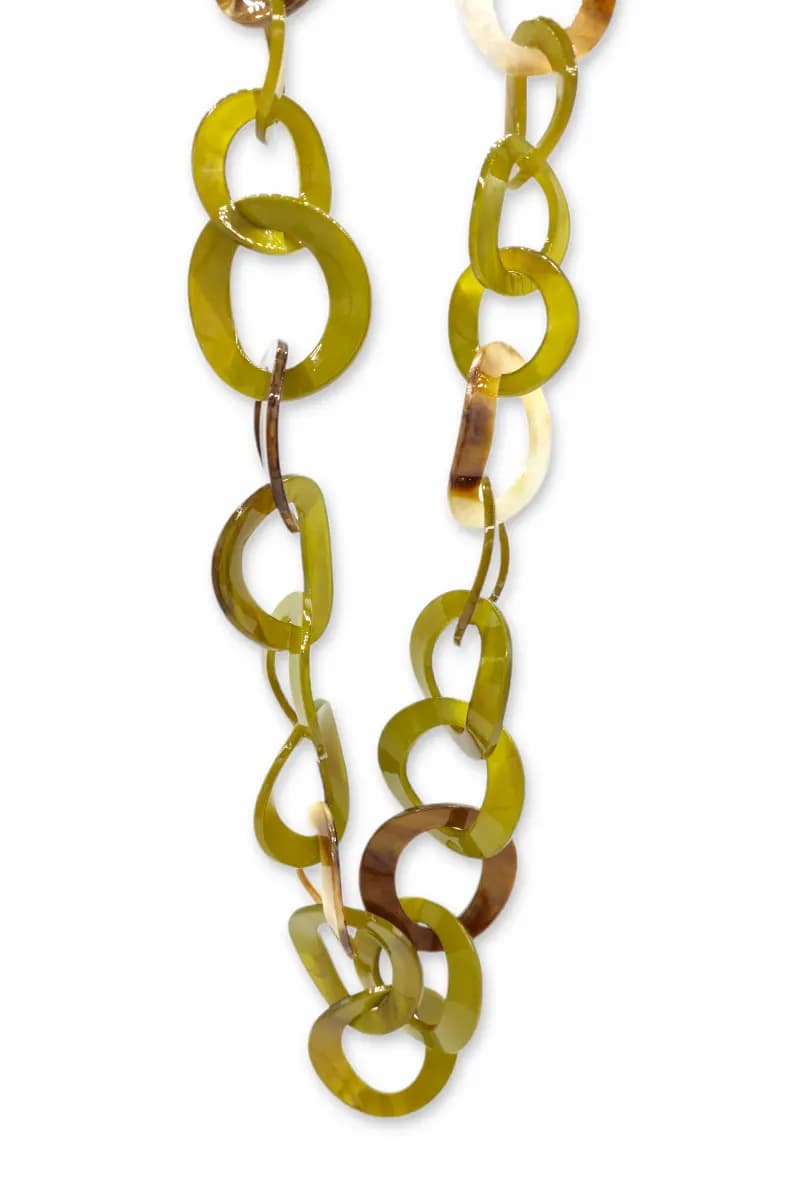 LECLAF | Collana lunga resina - 4
