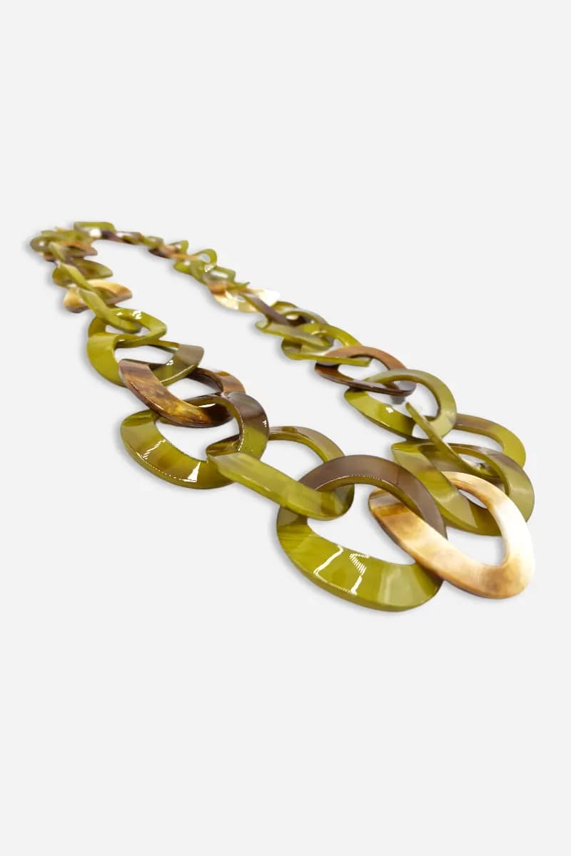 LECLAF | Collana lunga resina - 3