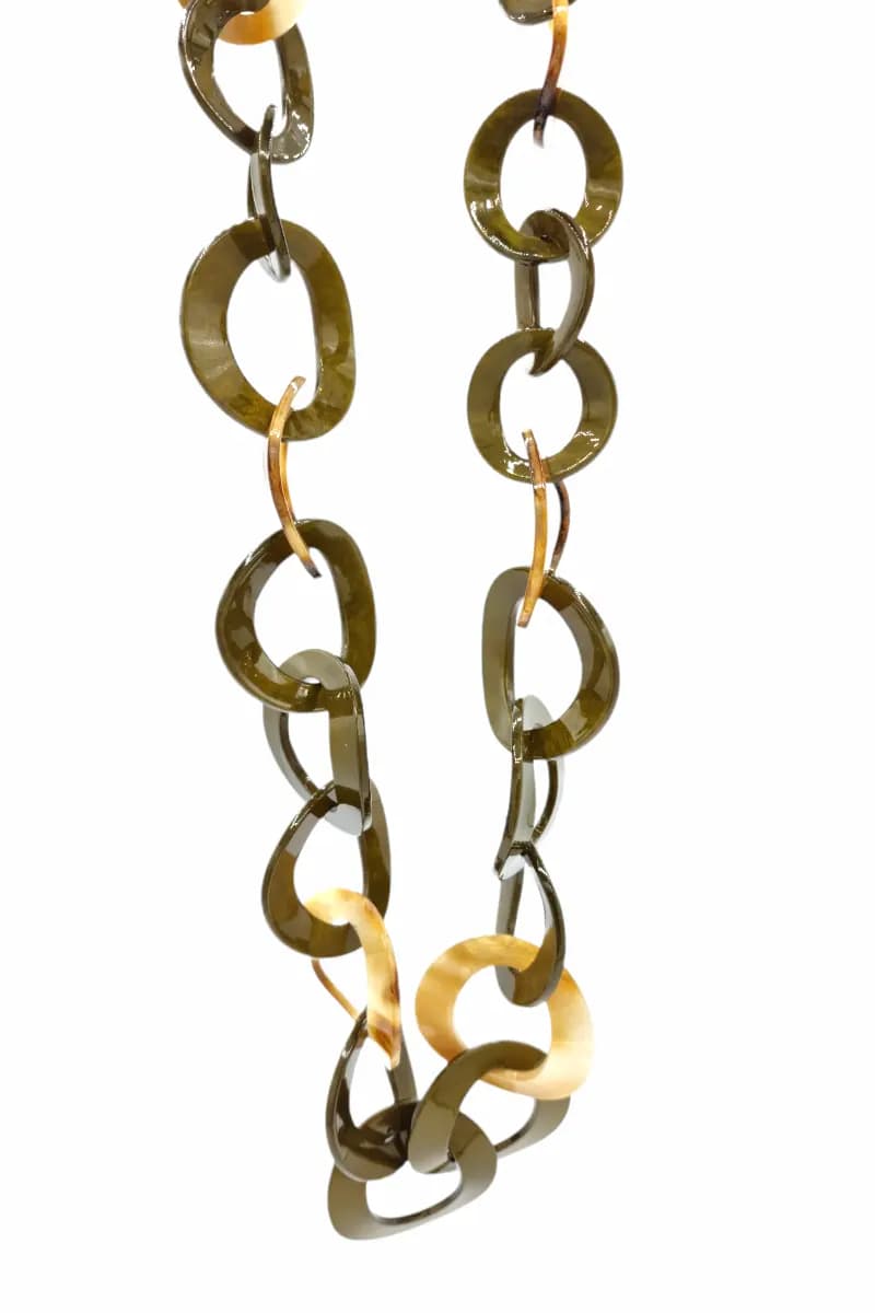 LECLAF | Collana lunga resina - 3