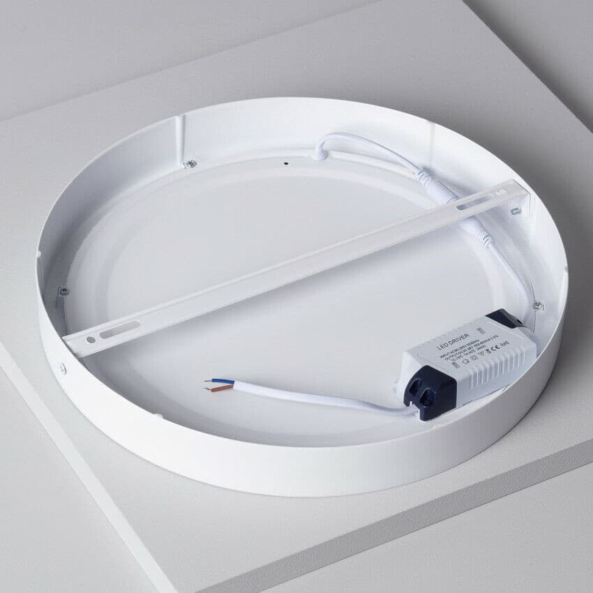 PANNELLO 40x40 PLAFONIERA LED Cm ROTONDO QUADRATO 36W DA ESTERNO - 3