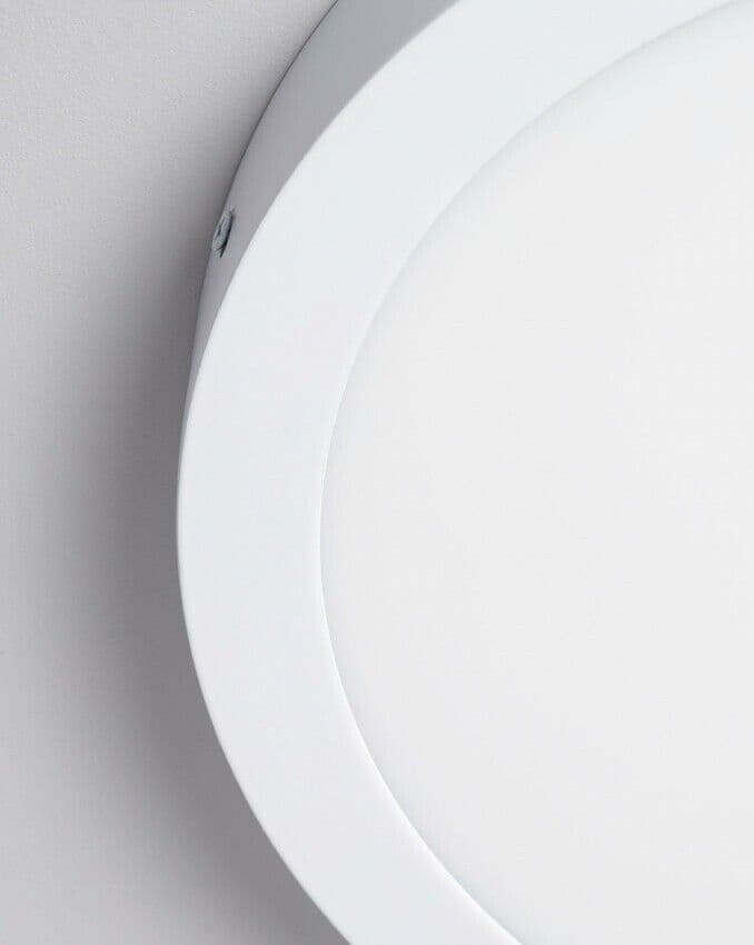 PANNELLO 40x40 PLAFONIERA LED Cm ROTONDO QUADRATO 36W DA ESTERNO - 5