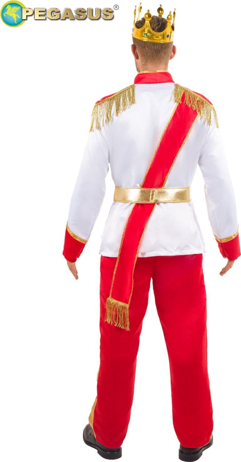 COSTUME CARNEVALE PRINCIPE EREDITARIO ADULTO - 3