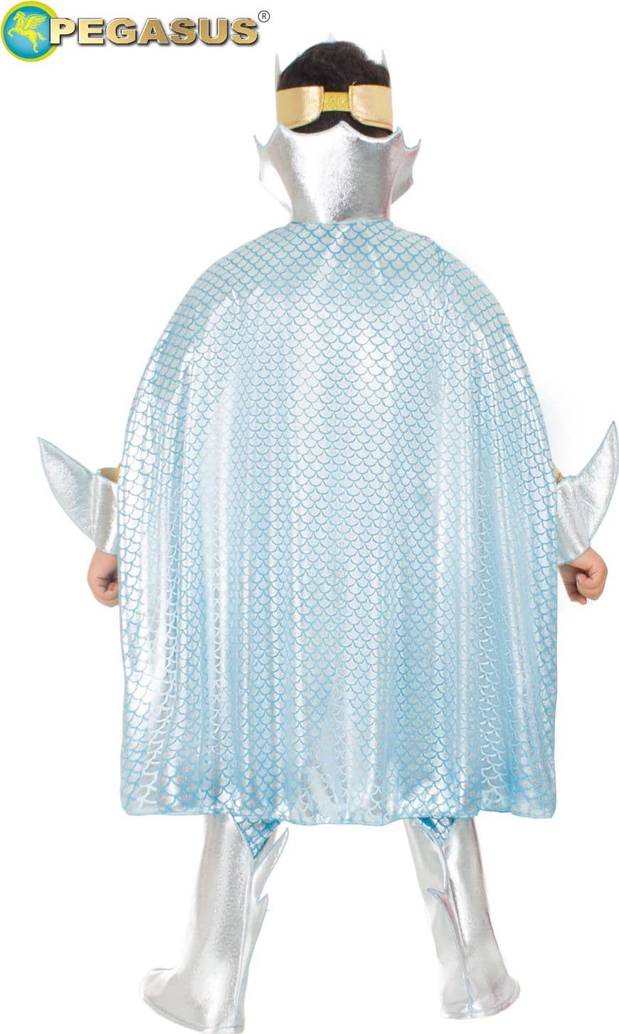 COSTUME CARNEVALE  RE TRITONE BAMBINO DA 5 A 11 ANNI - PEGASUS 1931 - 3