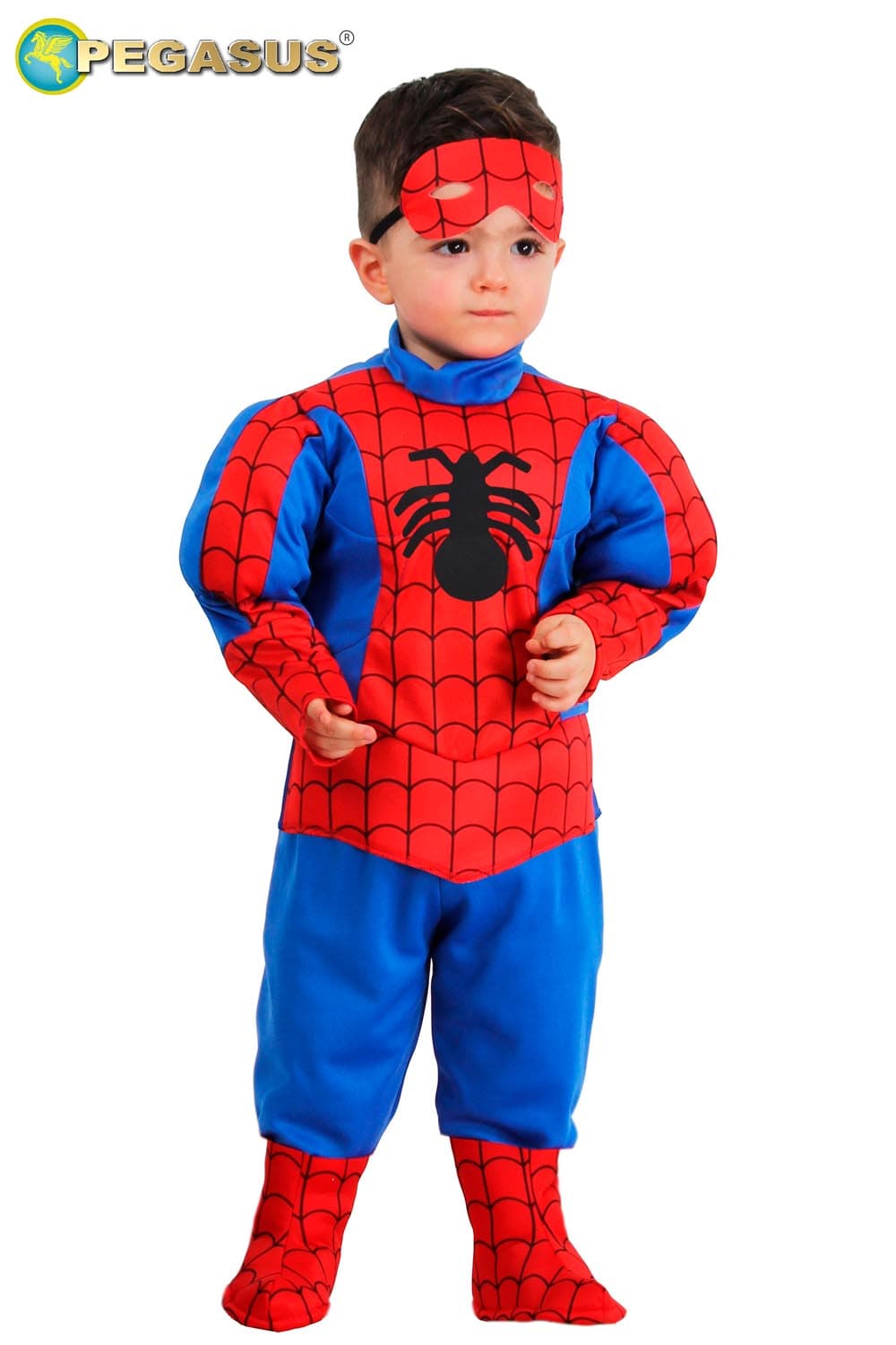 COSTUME CARNEVALE  RAGNO ROYAL CON MUSCOLI BIMBO DA 13 A 36 MESI - PEGASUS 2002 - 4