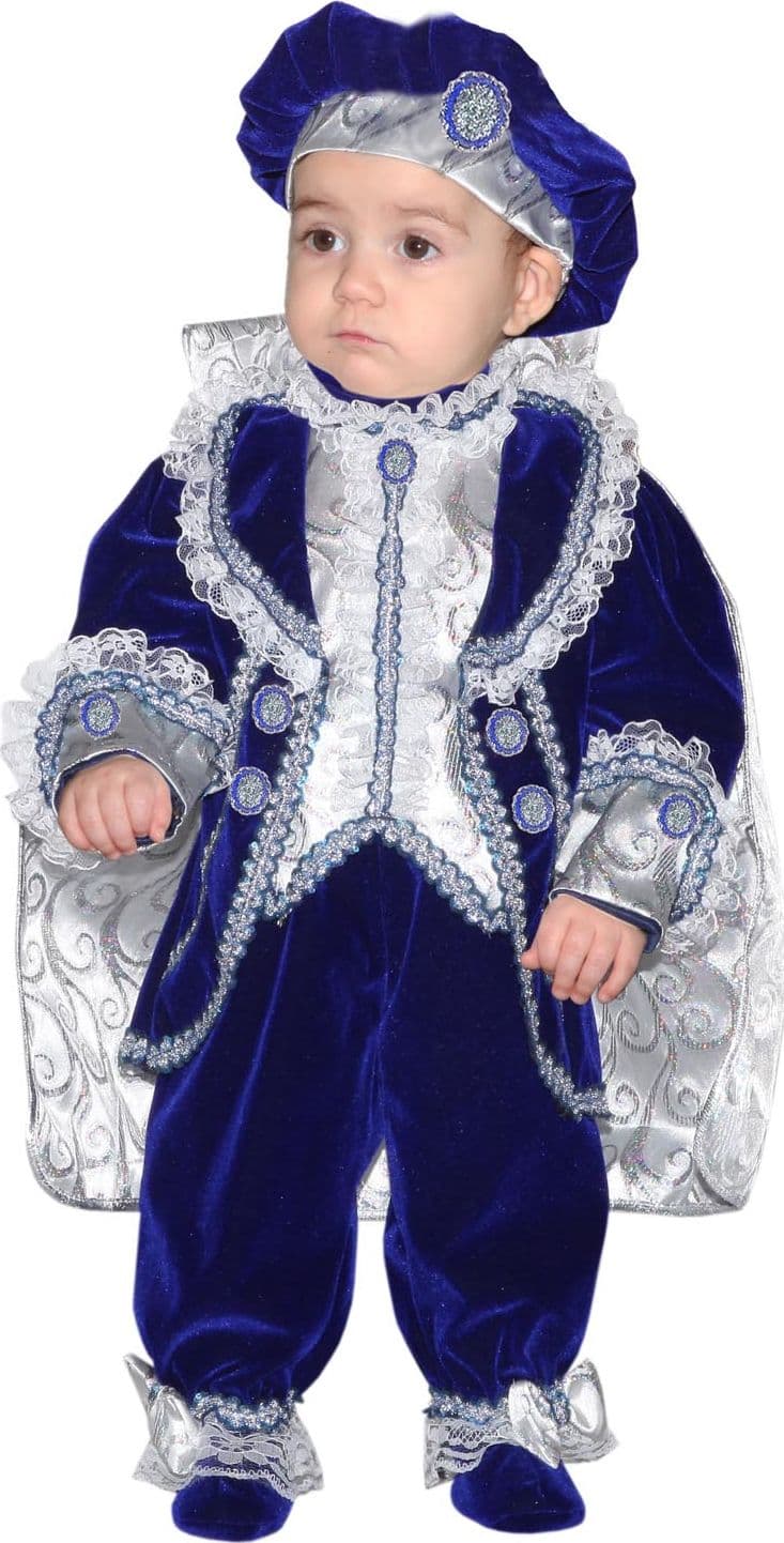 COSTUME  CARNEVALE MARCHESINO NEONATO DA 3 A 18 MESI - PEGASUS 5108 - 3