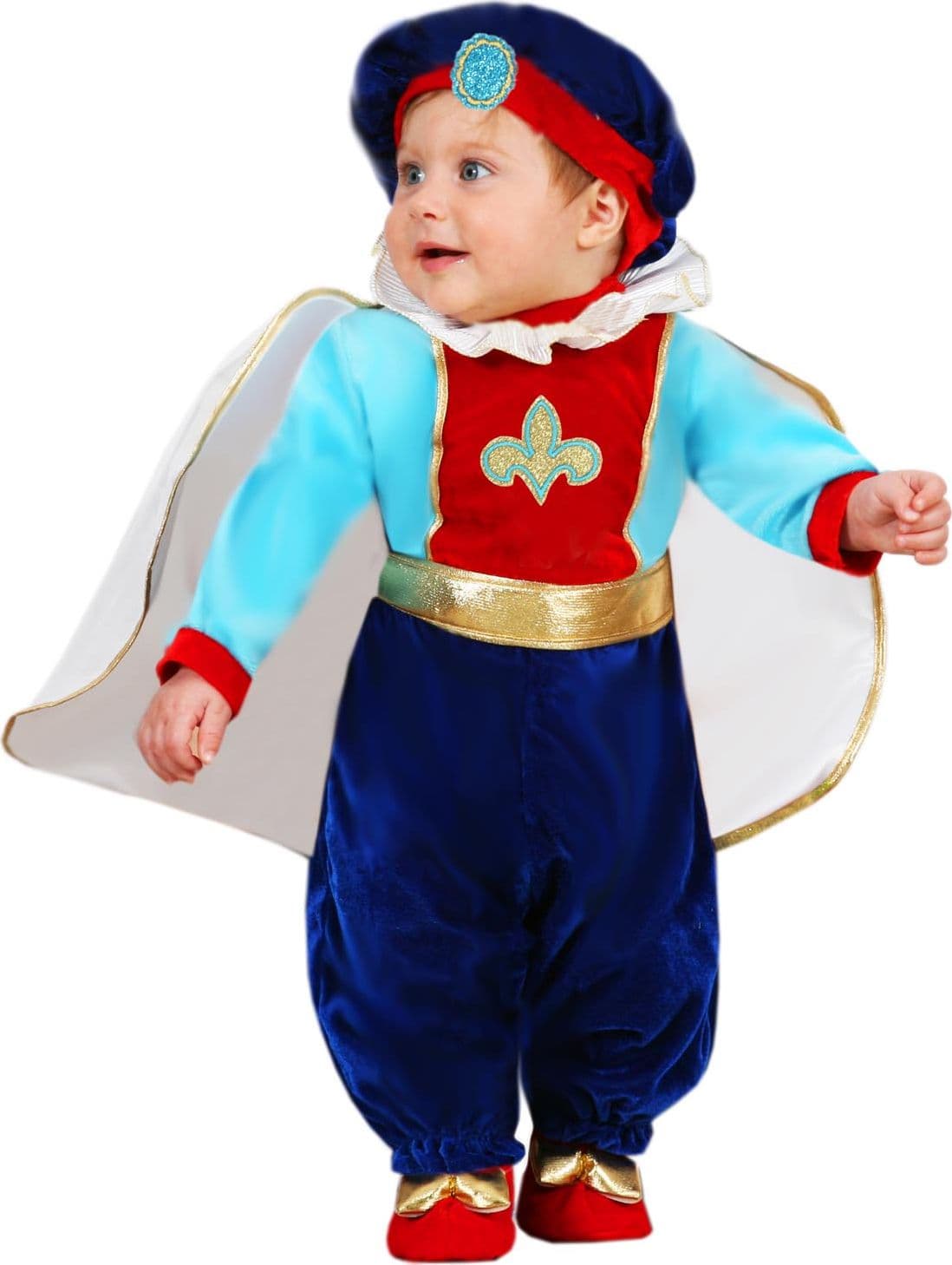 COSTUME CARNEVALE PICCOLO PRINCIPE NEONATO DA 3 A 18 MESI - PEGASUS 5002 - 3