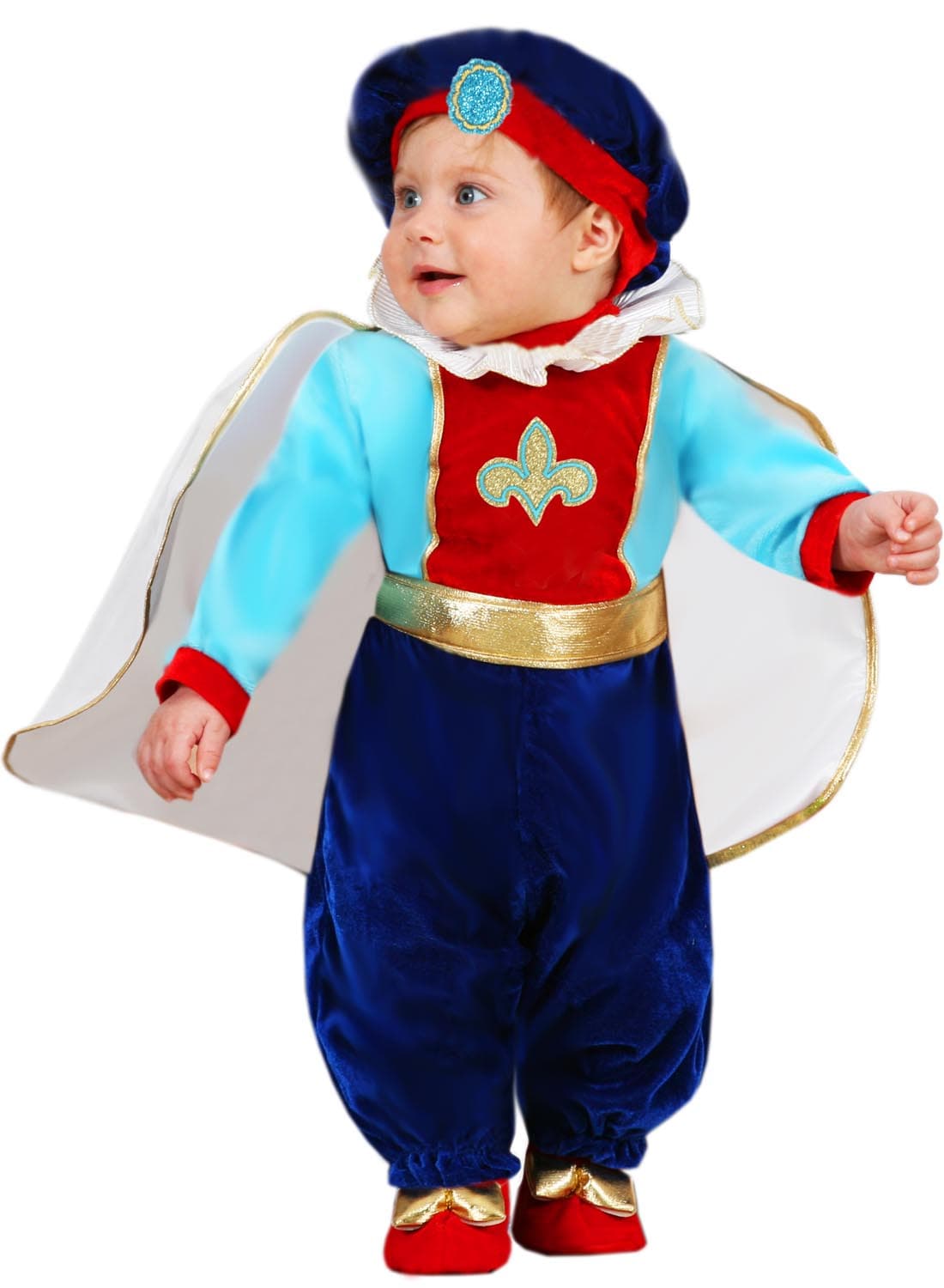COSTUME CARNEVALE PICCOLO PRINCIPE NEONATO DA 3 A 18 MESI - PEGASUS 5002 - 3