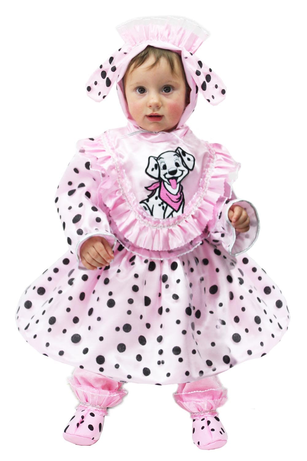 COSTUME CARNEVALE DALMATINA NEONATA DA 3 A 18 MESI - PEGASUS 5632 - 3