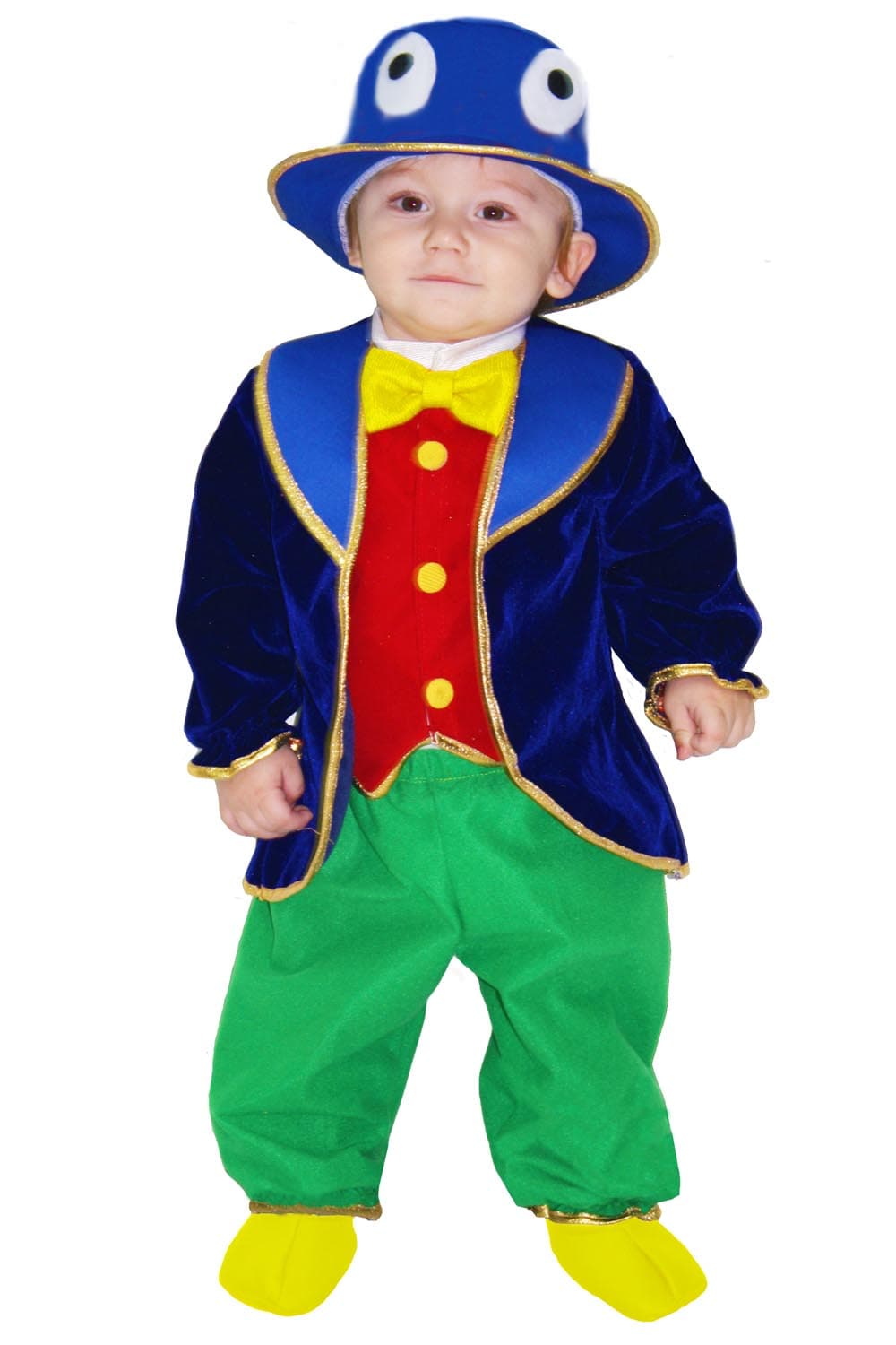 COSTUME CARNEVALE GRILLO DI PINOCCHIO NEONATO D 3 A 12 MESI - PEGASUS 5598 - 3