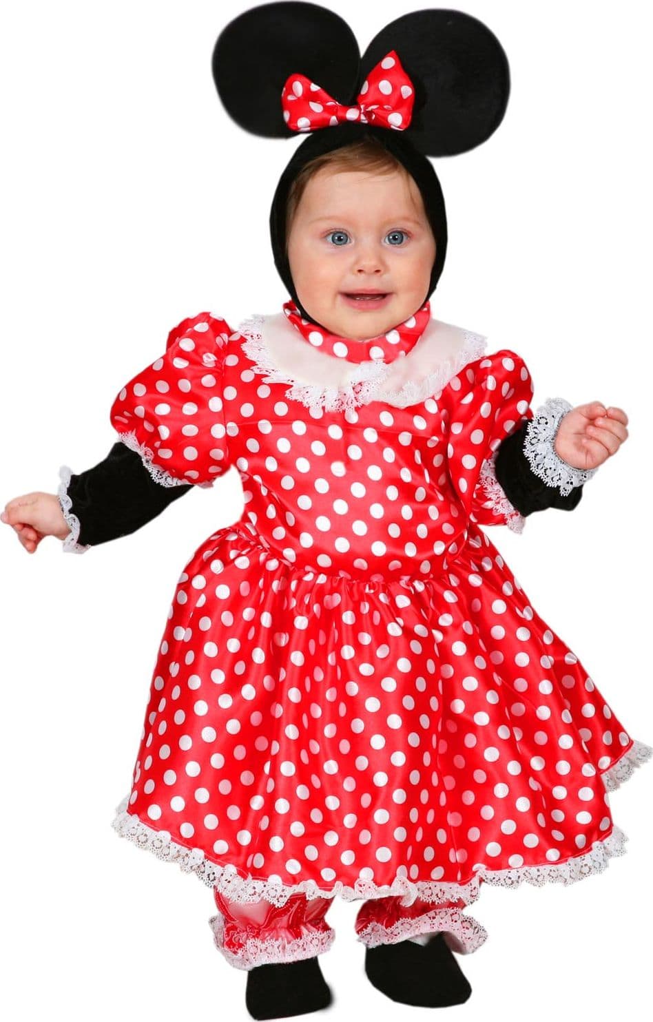 COSTUME CARNEVALE DA TOPOLETTA NEONATA 3 A 12 MESI - PEGASUS 5057