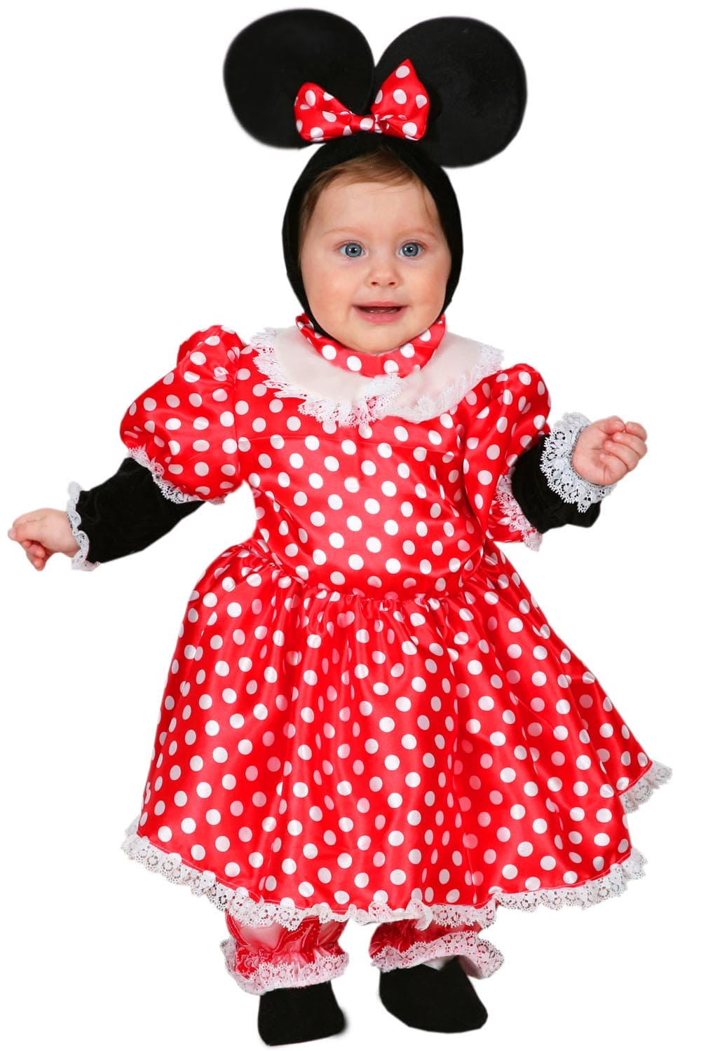 COSTUME CARNEVALE DA TOPOLETTA NEONATA 3 A 12 MESI - PEGASUS 5057 - 3