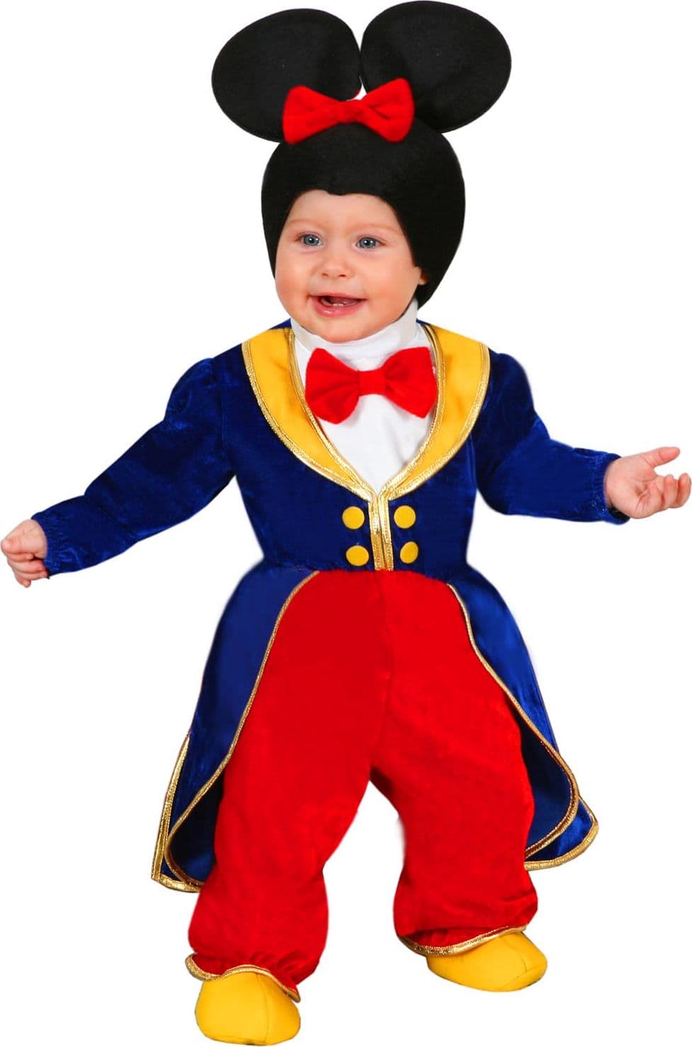 COSTUME CARNEVALE DA TOPOLETTO NEONATO DA 3 A 12 MESI - PEGASUS 5042 - 3