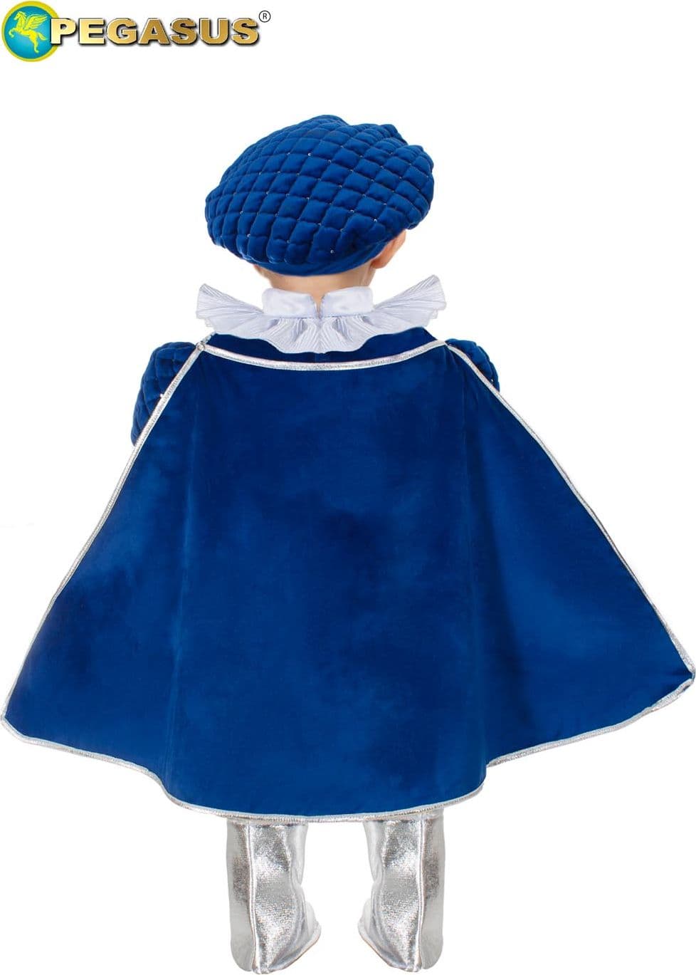 COSTUME CARNEVALE IMPERATORE LUSSO BIMBO DA 10 A 36 MESI - PEGASUS 2105 - 2