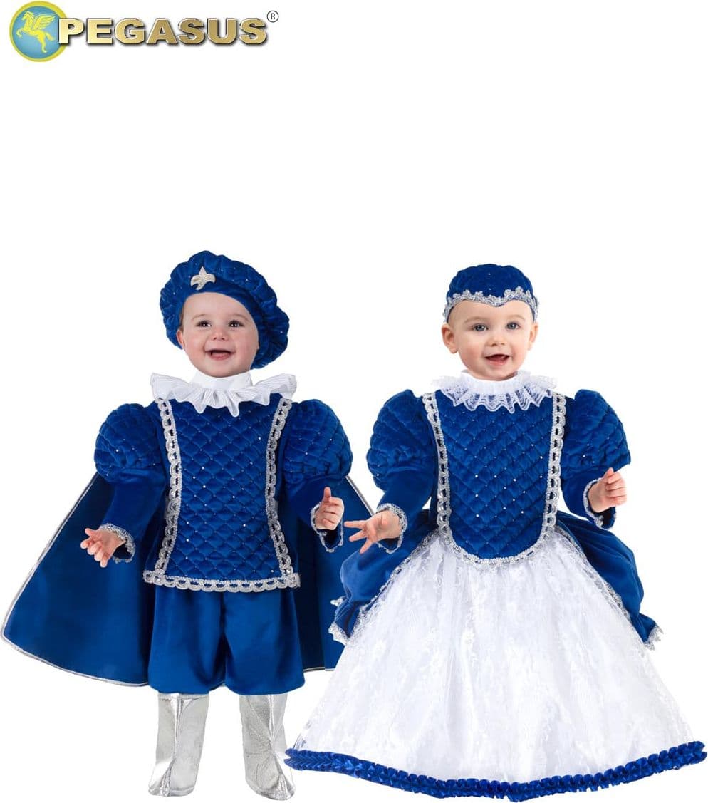 COSTUME CARNEVALE IMPERATORE LUSSO BIMBO DA 10 A 36 MESI - PEGASUS 2105 - 4