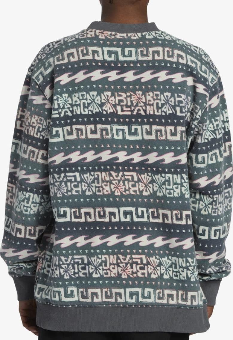 Felpa Billabong Halfrack crewneck green - 4