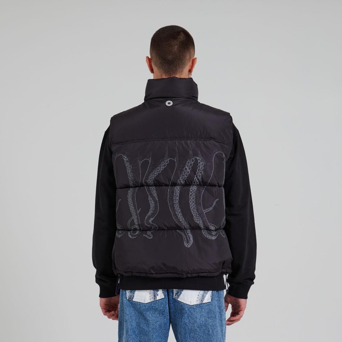 Giacca jacket Octopus Outline Puff black - 3