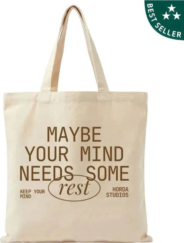 Horda Canvas Bag Shopper in Cotone 100% - 3