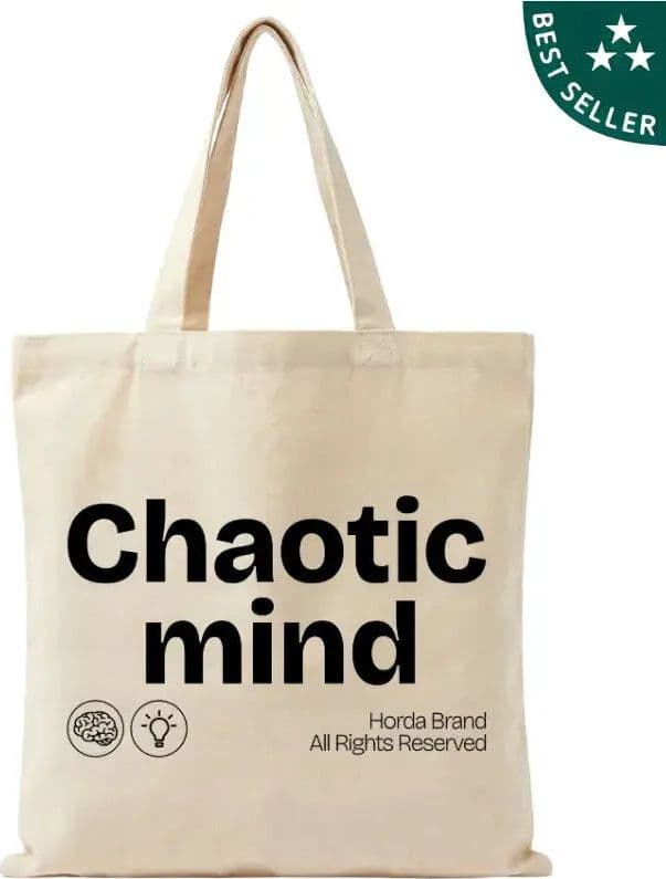 Horda City Bag 100% Cotone – Shopper Morbida e Capiente - 3