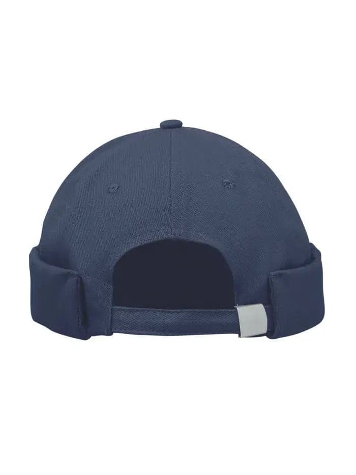 Berretto Docker Navy in Cotone Pesante Spazzolato – Taglia Unica - 2
