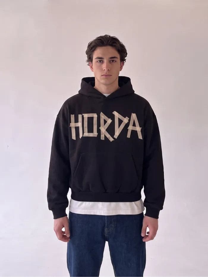 Felpa Unisex con cappuccio 380 Grammi Taped Made in Italy - 2
