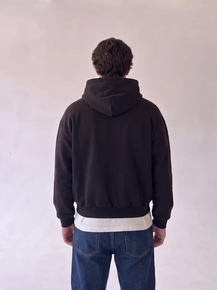 Felpa Unisex con cappuccio 380 Grammi Taped Made in Italy - 4