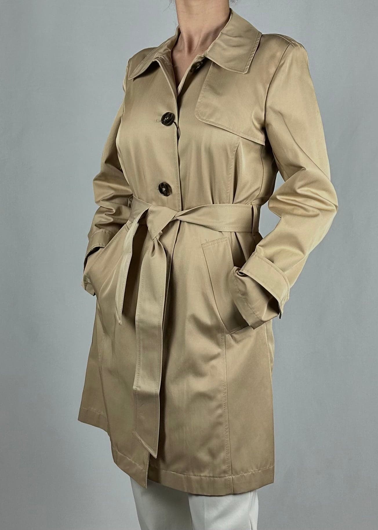 Trench monopetto regular