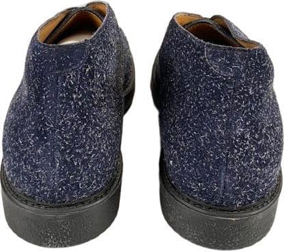 Scarpa uomo Doucal's - Stivaletto - Polacchini in pelle scamosciata - Fantasia - Colore Blu - 3
