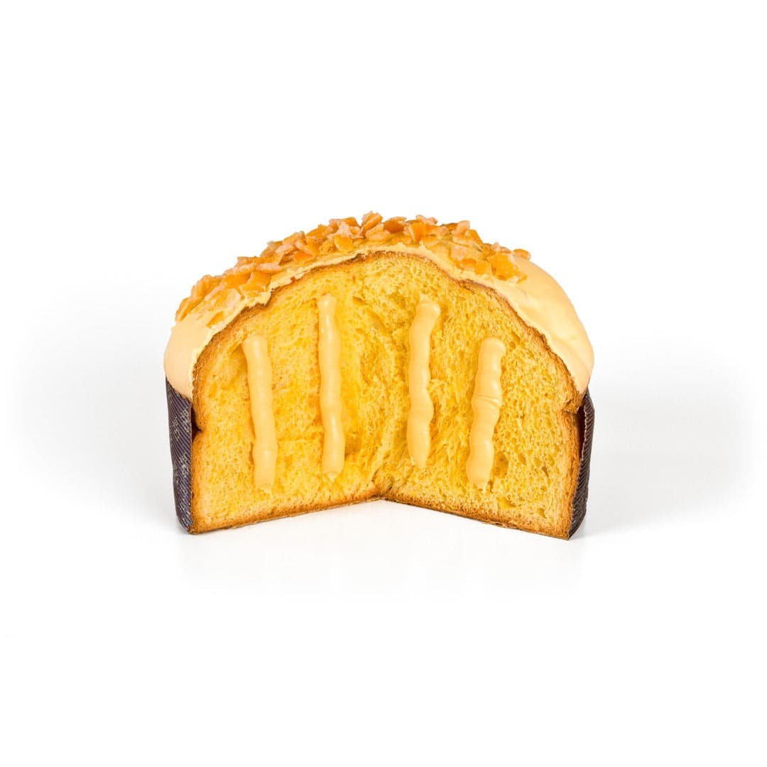 Panettone Artigianale Farcito con Crema di Mandarino Di Sicilia - 3