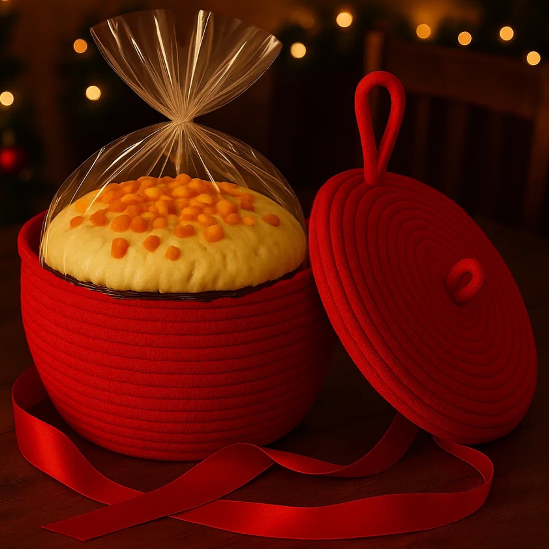 Panettone Artigianale Farcito con Crema di Mandarino Di Sicilia - 7