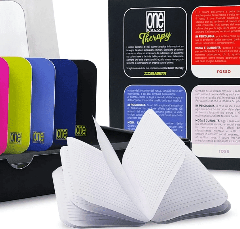 Blasetti - Set Quaderni mini One Color Therapy Gift Box 10pz - Carta da 80gr, interno con stampa a righe - 3