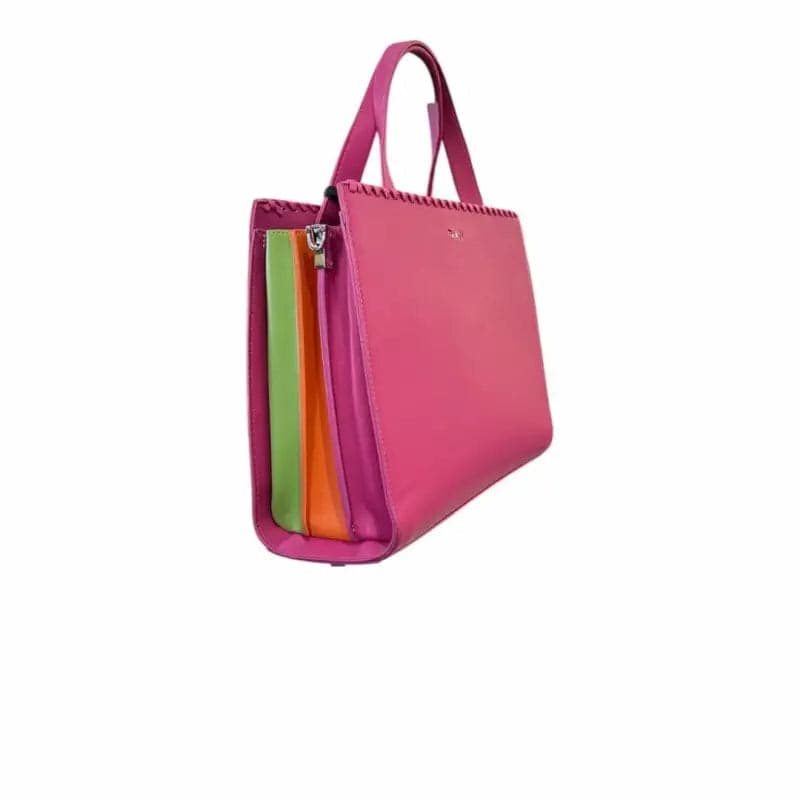13990-LIT-S3B BORSA A MANO Pash Bag Fucsia 0000000551 - 3