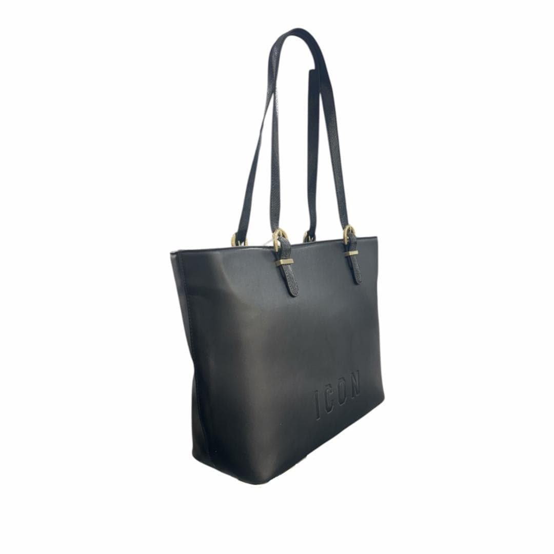 ICBS03A02 BORSE SHOPPING ICON Nero 0000000562 - 11