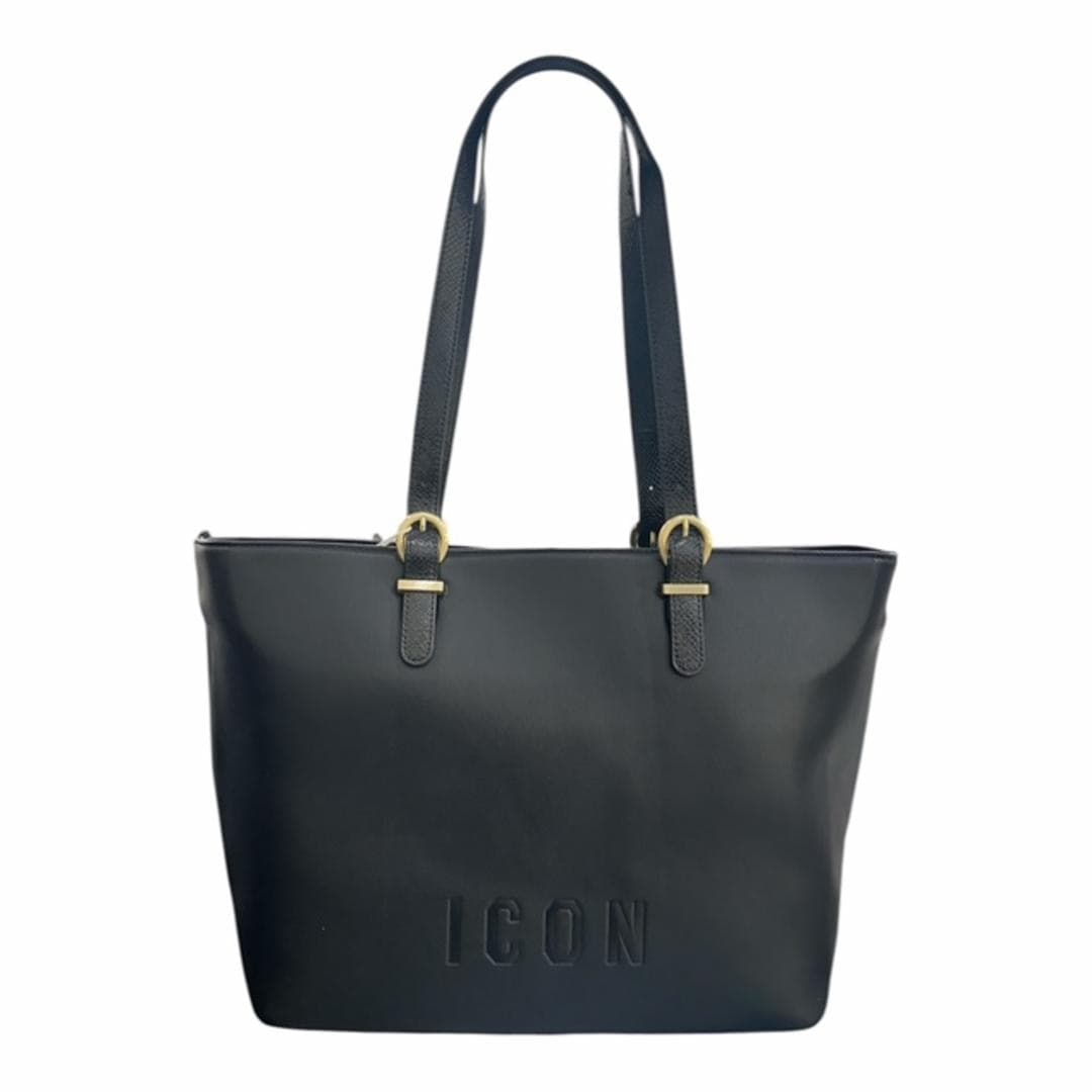 ICBS03A02 BORSE SHOPPING ICON Nero 0000000562 - 10