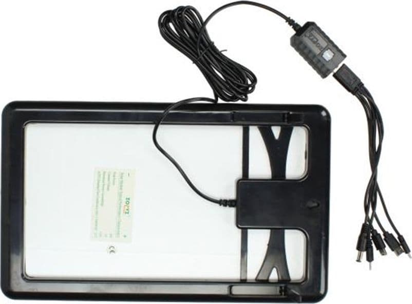 PANNELLO SOLARE CARICABATTERIE USB 5V 1,6A RICARICA RAPIDA SMARTPHONE 8W ZO-710KC - 4