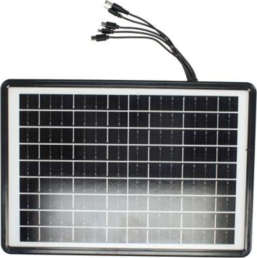 PANNELLO SOLARE CARICABATTERIE USB 5V 2,4A RICARICA RAPIDA SMARTPHONE 12W ZO-712KC - 2