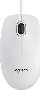 mouse a filo usb logitech bianco - 1