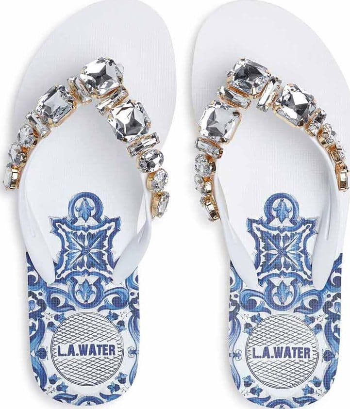 L.A. Water | Infradito Majolica Bianca - 7
