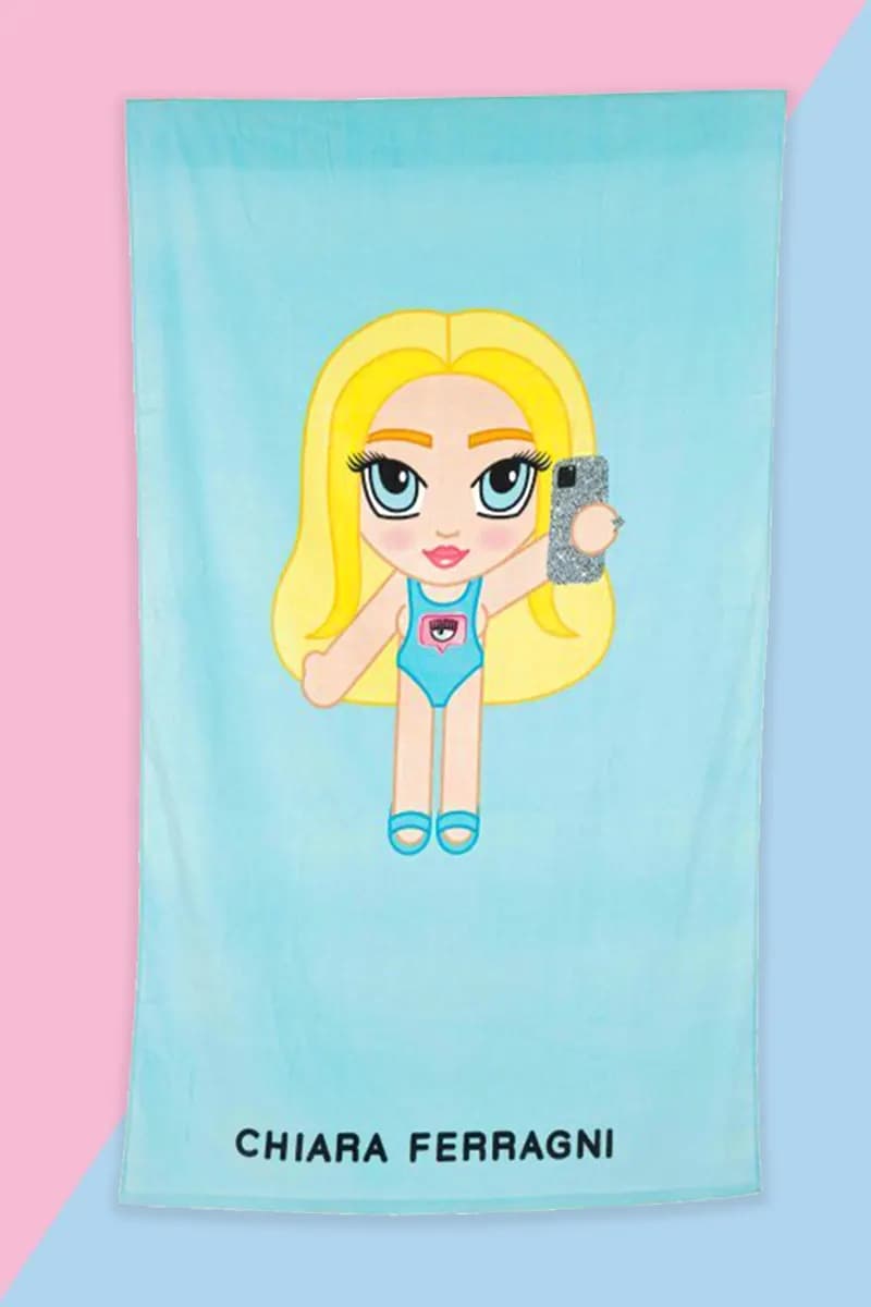 Telo mare Chiara Ferragni Mascotte - 3