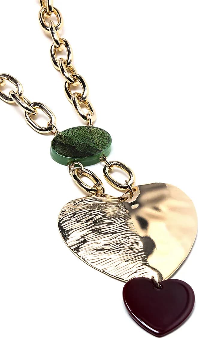 MYA ACCESSORIES | Collana lunga pendente cuore - 2