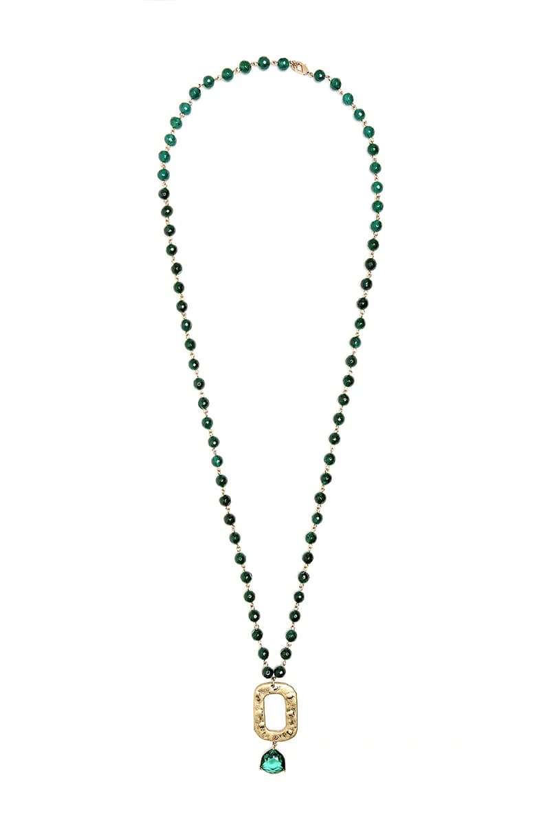 MYA ACCESSORIES | Collana lunga con pietre - 3