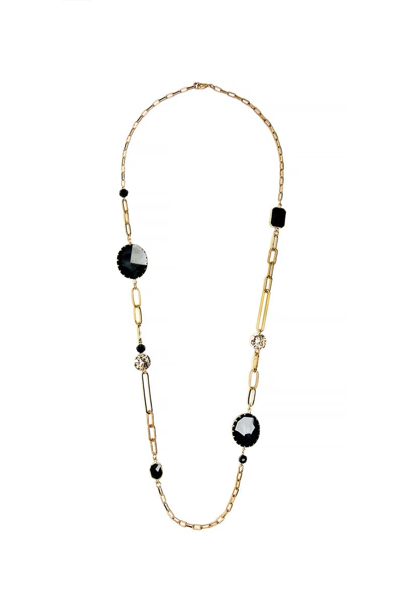 MYA ACCESSORIES | Collana lunga con pietre - 3