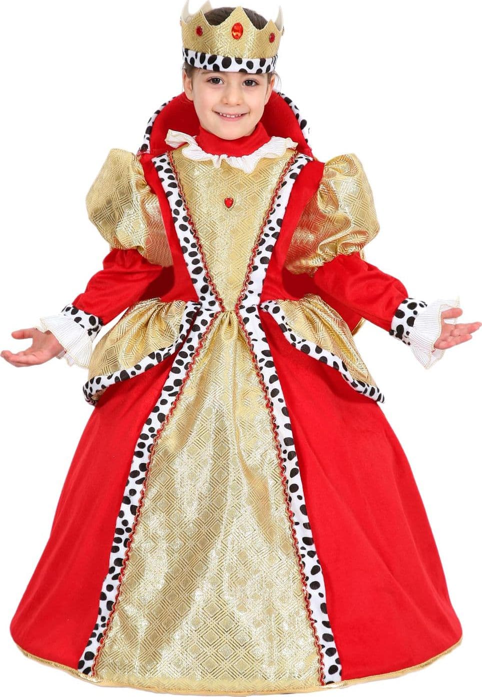 COSTUME CARNEVALE REGINA BIMBA DA 13 A 36 MESI - PEGASUS 2085 - 3