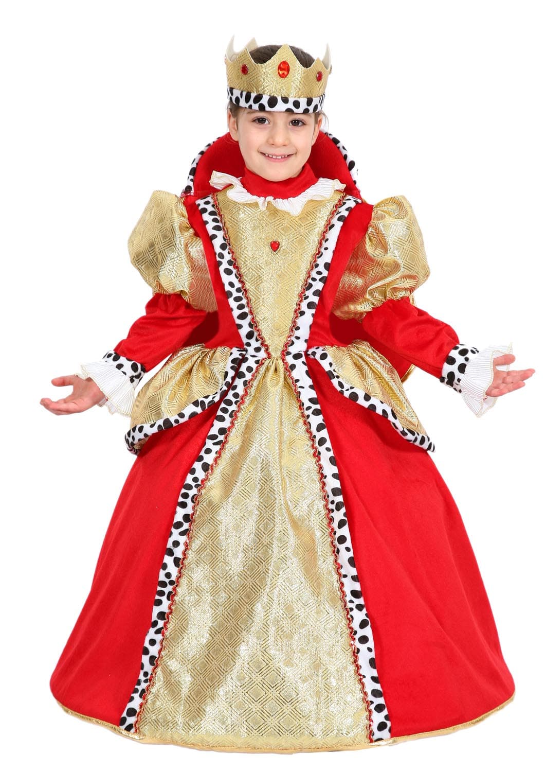 COSTUME CARNEVALE REGINA BIMBA DA 13 A 36 MESI - PEGASUS 2085 - 3