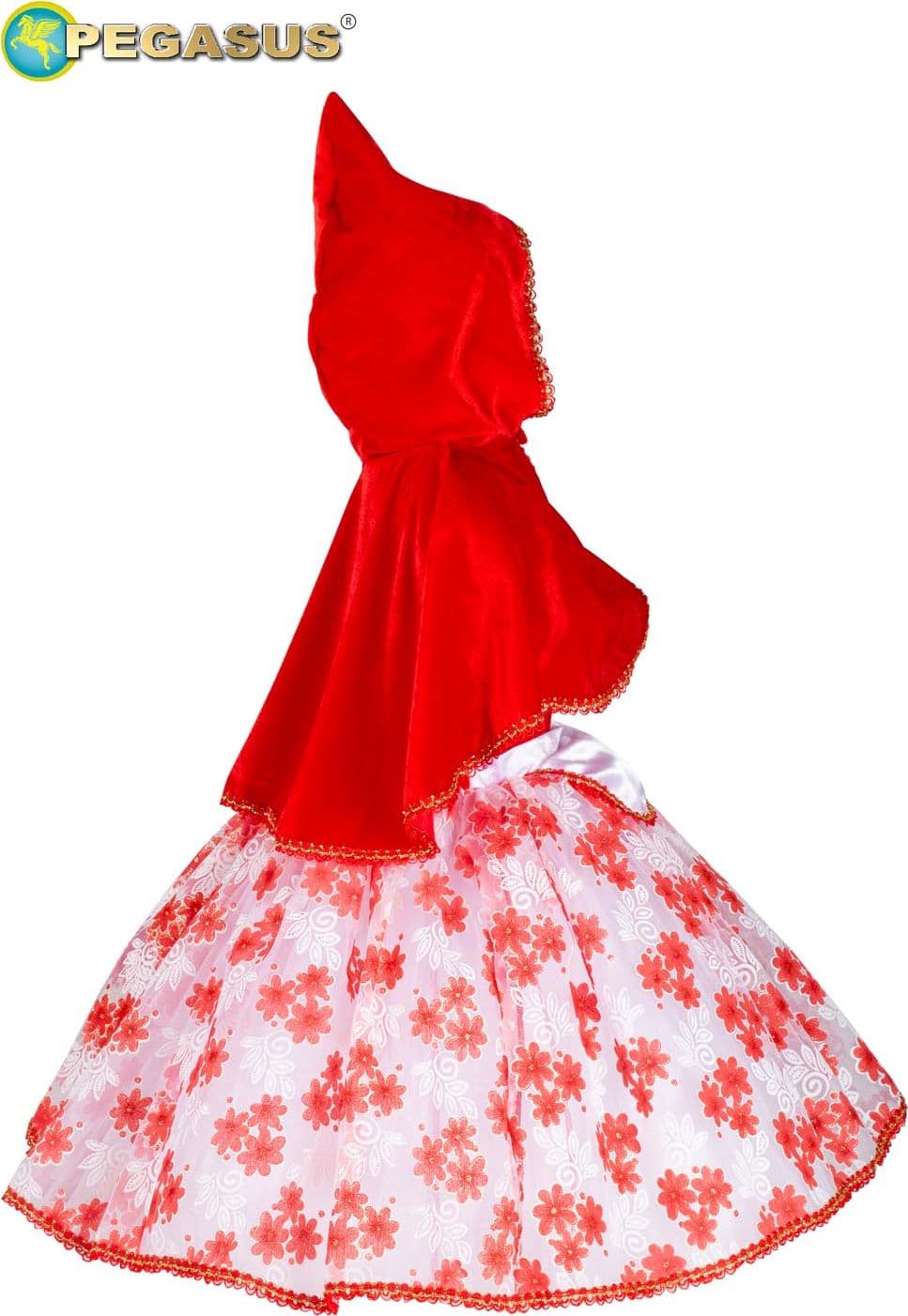 COSTUME CARNEVALE CAPPUCCETTO ROSSO BIMBA DA 13 A 36 MESI - PEGASUS 2006 - 2