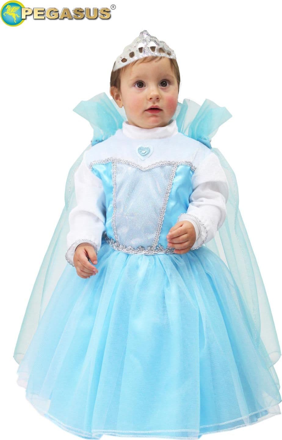 COSTUME CARNEVALE PRINCIPESSA DELLA NEVE DA 13 A 36 MESI - PEGASUS 2001 - 3